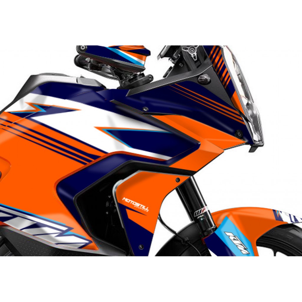 KTM 1290 SUPER ADVENTURE S 2021-2023 GRAPHIC SET / DECAL KIT