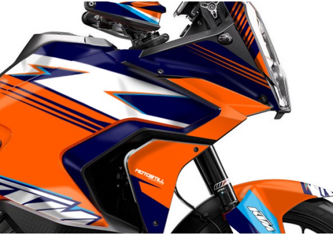 KTM 1290 SUPER ADVENTURE S 2021-2023 GRAPHIC SET / DECAL KIT