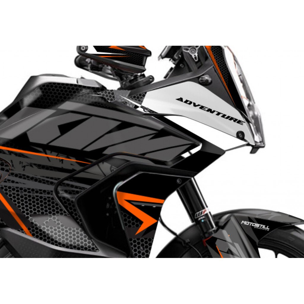 KTM 1290 SUPER ADVENTURE S 2021-2023 GRAPHIC SET / DECAL KIT