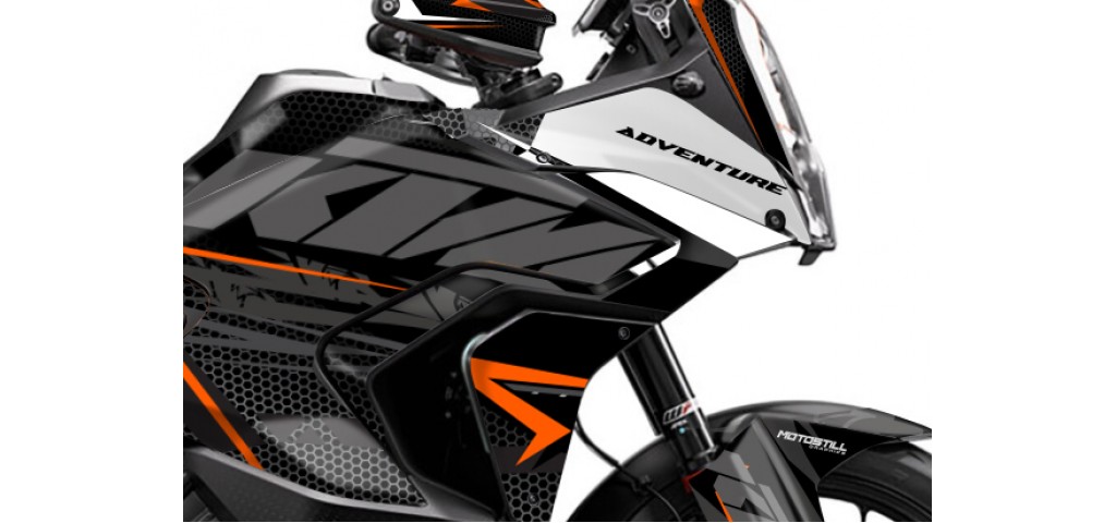 KTM 1290 SUPER ADVENTURE S 2021-2023 GRAPHIC SET / DECAL KIT