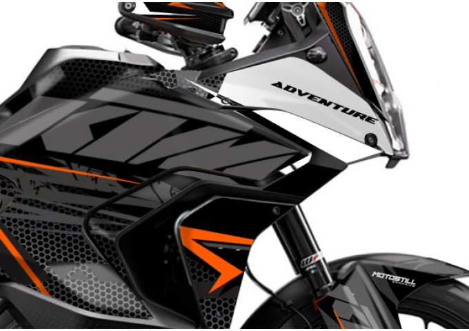 KTM 1290 SUPER ADVENTURE S 2021-2023 GRAPHIC SET / DECAL KIT