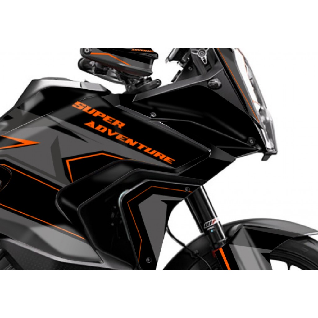 KTM 1290 SUPER ADVENTURE S 2021-2023 GRAPHIC SET / DECAL KIT