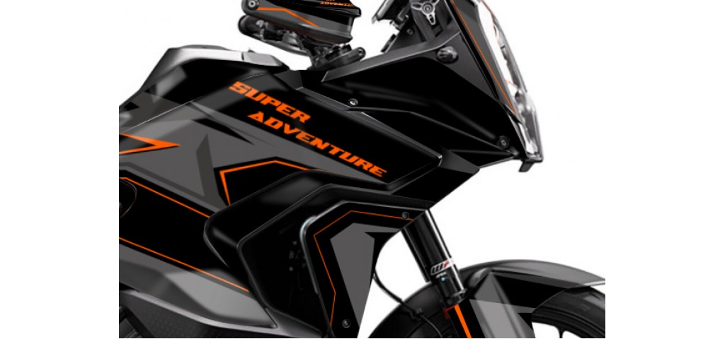 KTM 1290 SUPER ADVENTURE S 2021-2023 GRAPHIC SET / DECAL KIT