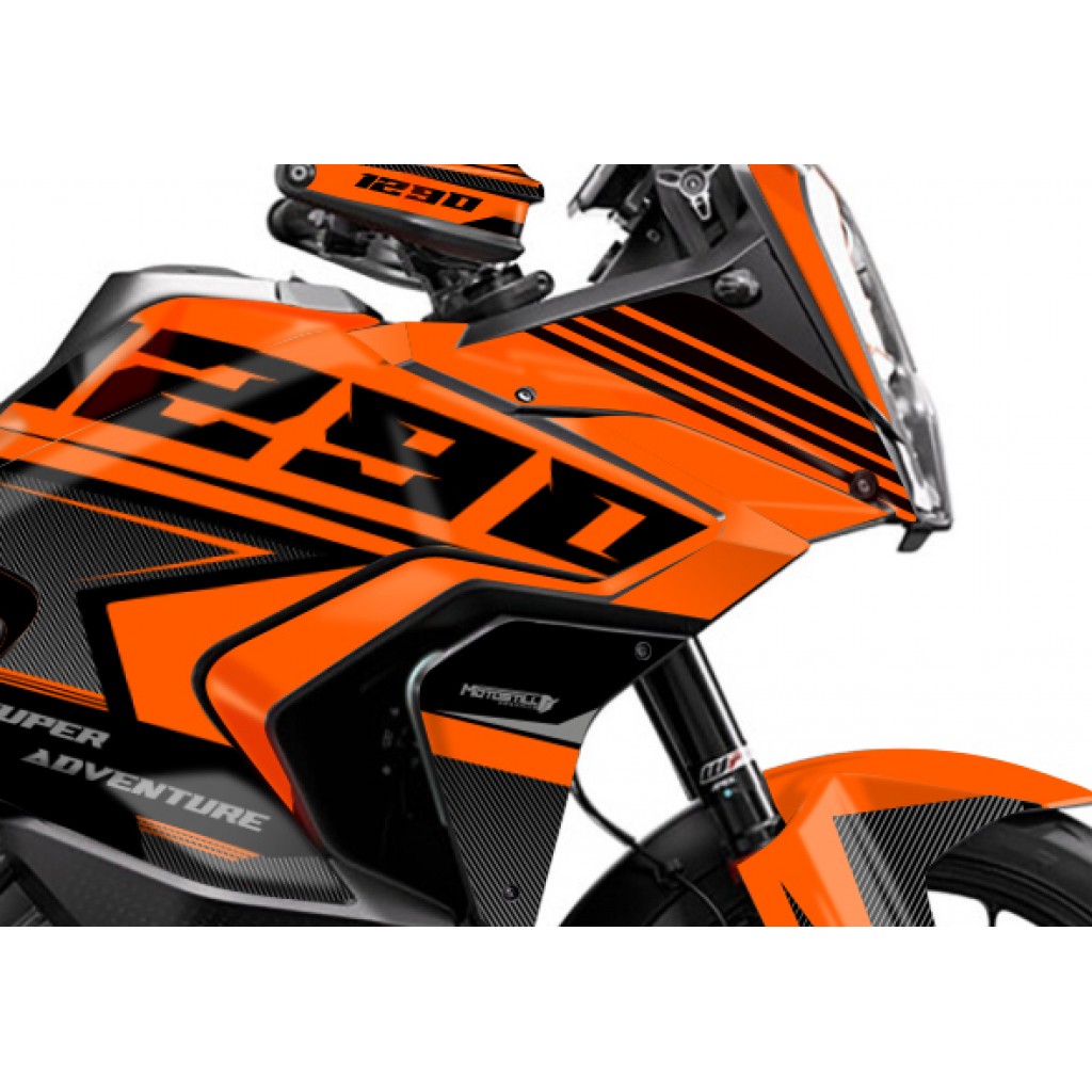 KTM 1290 SUPER ADVENTURE S 2021-2023 GRAPHIC SET / DECAL KIT
