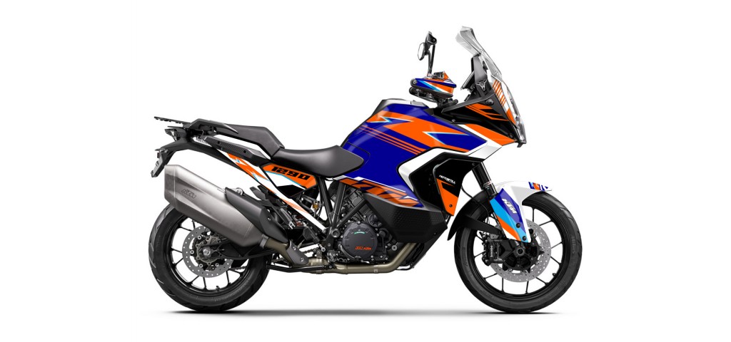 KTM 1290 SUPER ADVENTURE S 2021-2023 GRAPHIC SET / DECAL KIT