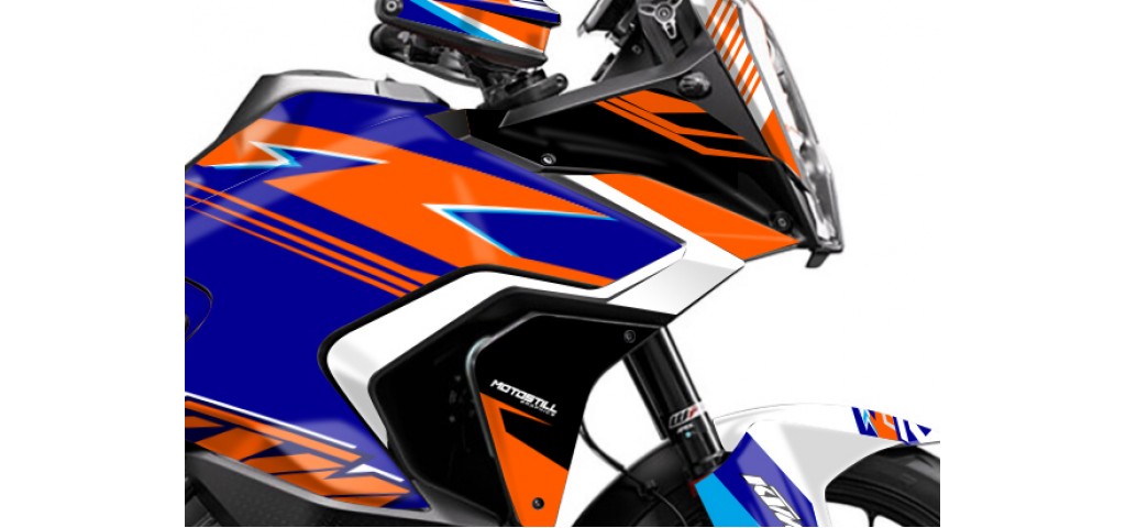KTM 1290 SUPER ADVENTURE S 2021-2023 GRAPHIC SET / DECAL KIT