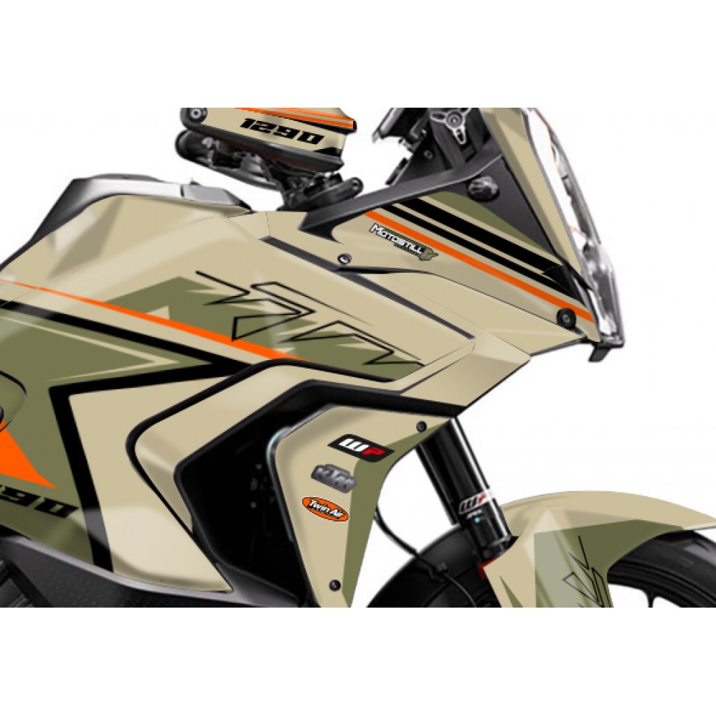 KTM 1290 SUPER ADVENTURE S 2021-2023 GRAPHIC SET / DECAL KIT