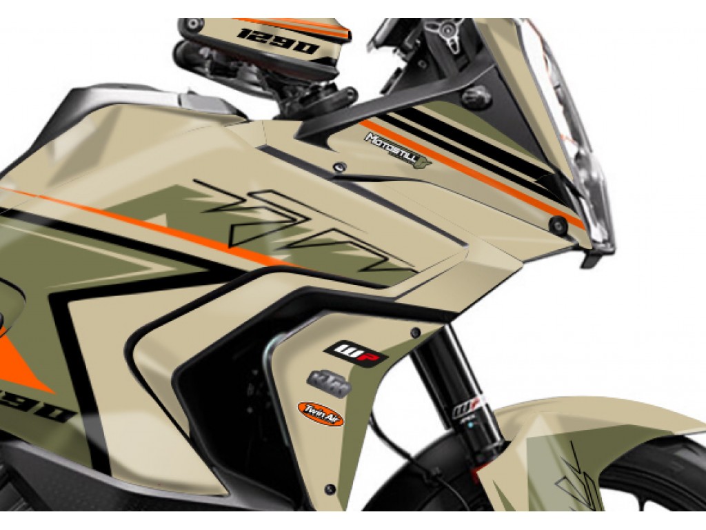 KTM 1290 SUPER ADVENTURE S 2021-2023 GRAPHIC SET / DECAL KIT
