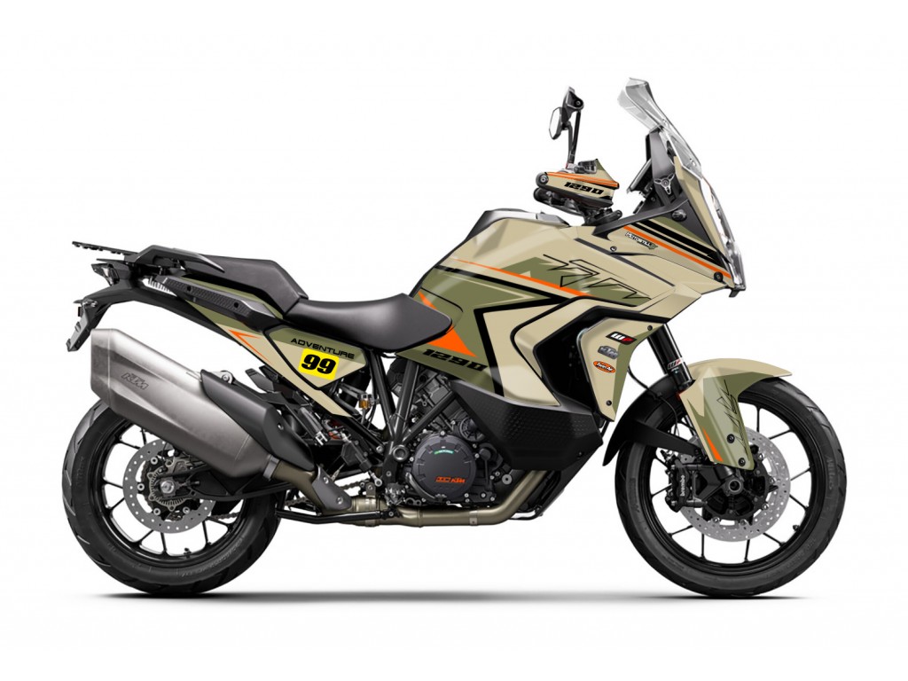 KTM 1290 SUPER ADVENTURE S 2021-2023 GRAPHIC SET / DECAL KIT