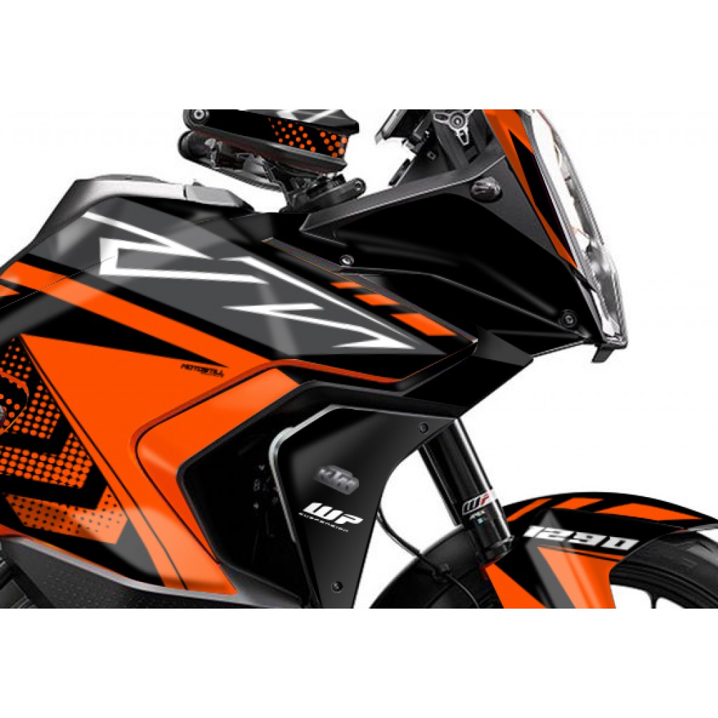 KTM 1290 SUPER ADVENTURE S 2021-2023 GRAPHIC SET / DECAL KIT