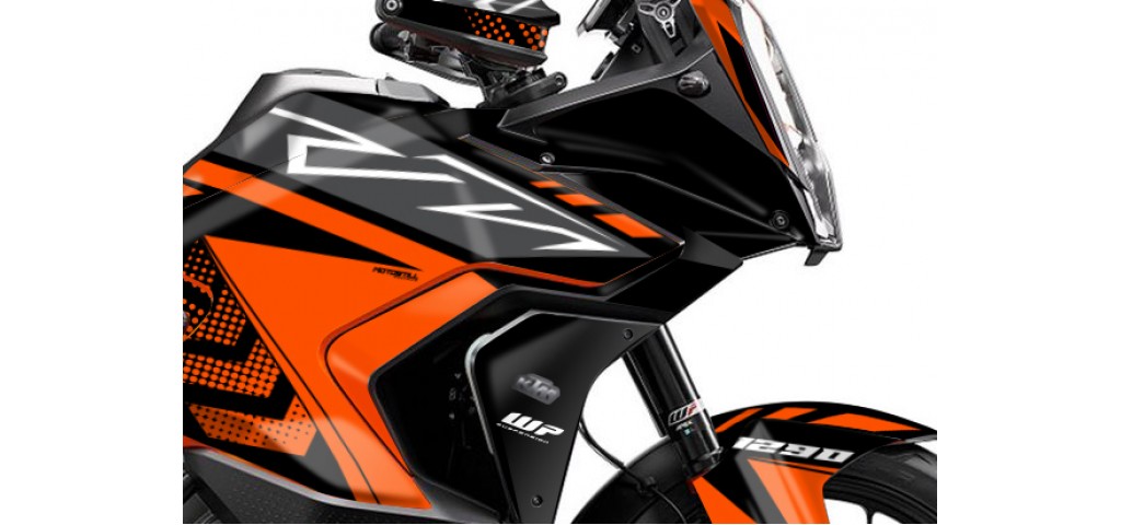 KTM 1290 SUPER ADVENTURE S 2021-2023 GRAPHIC SET / DECAL KIT