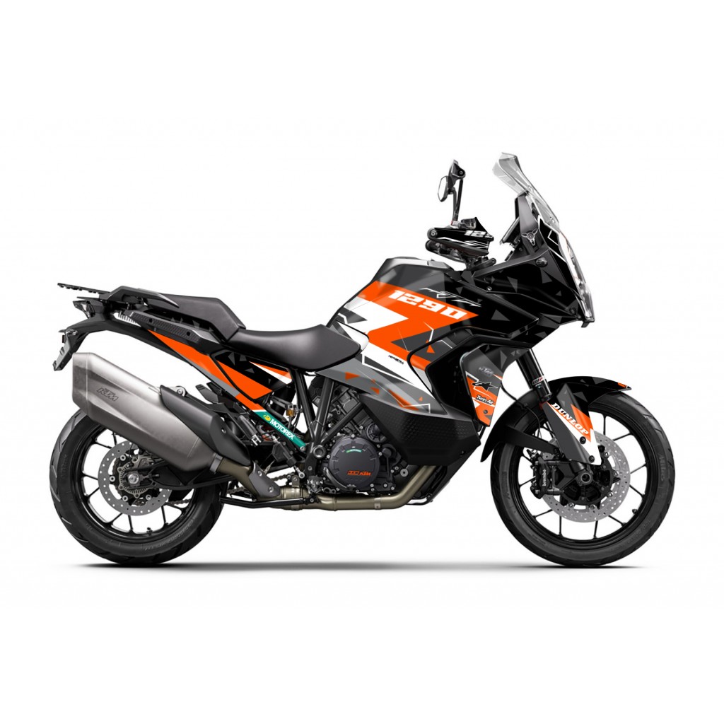 KTM 1290 SUPER ADVENTURE S 2021-2023 GRAPHIC SET / DECAL KIT