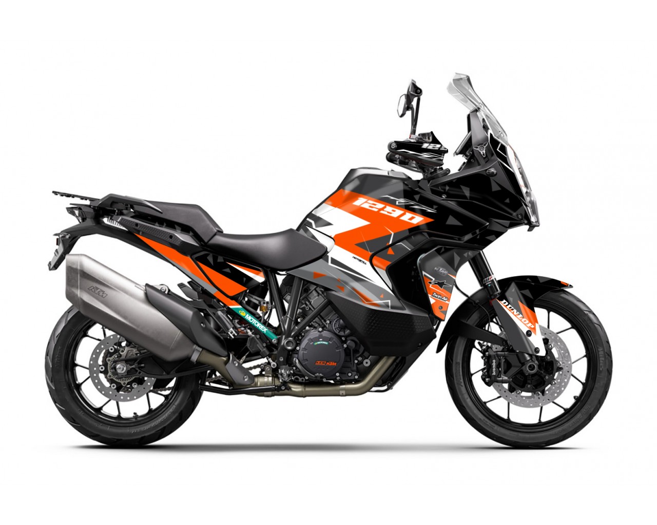KTM 1290 SUPER ADVENTURE S 2021-2023 GRAPHIC SET / DECAL KIT