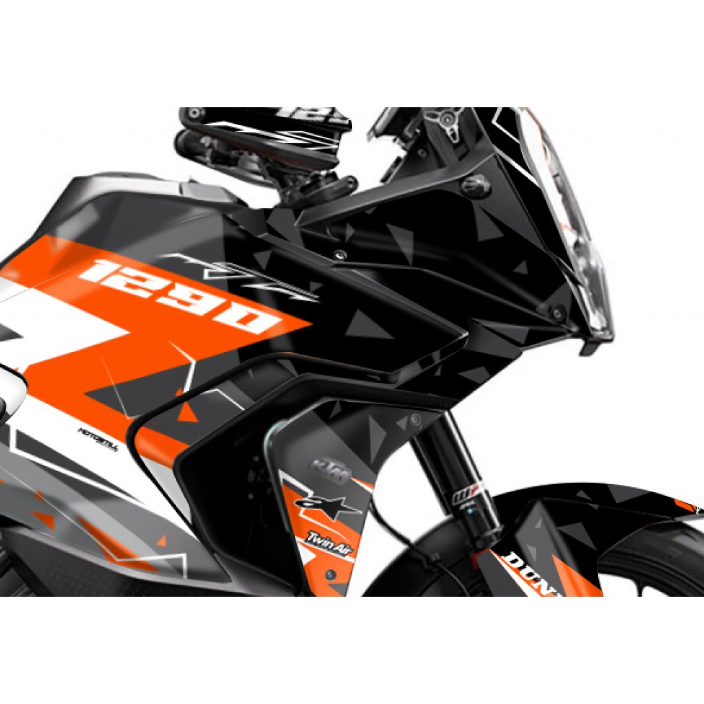 KTM 1290 SUPER ADVENTURE S 2021-2023 GRAPHIC SET / DECAL KIT