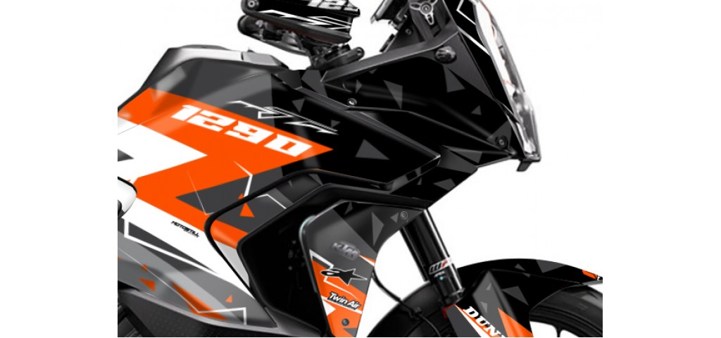 KTM 1290 SUPER ADVENTURE S 2021-2023 GRAPHIC SET / DECAL KIT