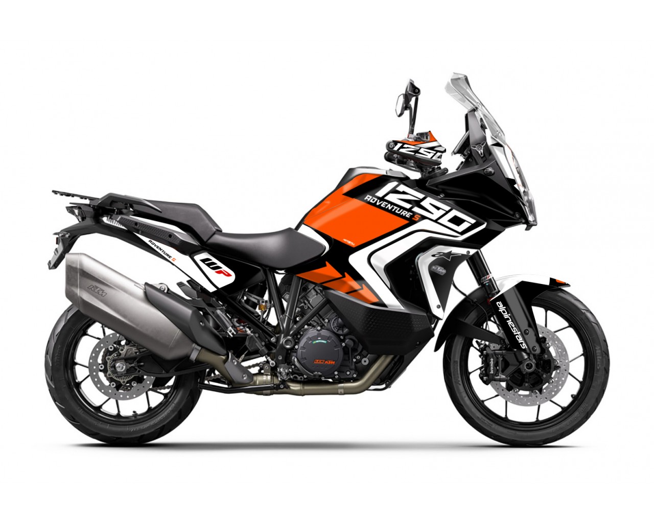 KTM 1290 SUPER ADVENTURE S 2021-2023 GRAPHIC SET / DECAL KIT