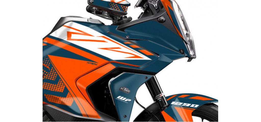 KTM 1290 SUPER ADVENTURE S 2021-2023 GRAPHIC SET / DECAL KIT