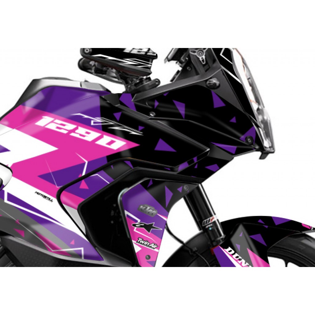 KTM 1290 SUPER ADVENTURE S 2021-2023 GRAPHIC SET / DECAL KIT