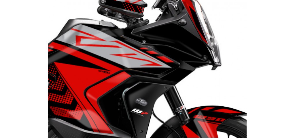 KTM 1290 SUPER ADVENTURE S 2021-2023 GRAPHIC SET / DECAL KIT