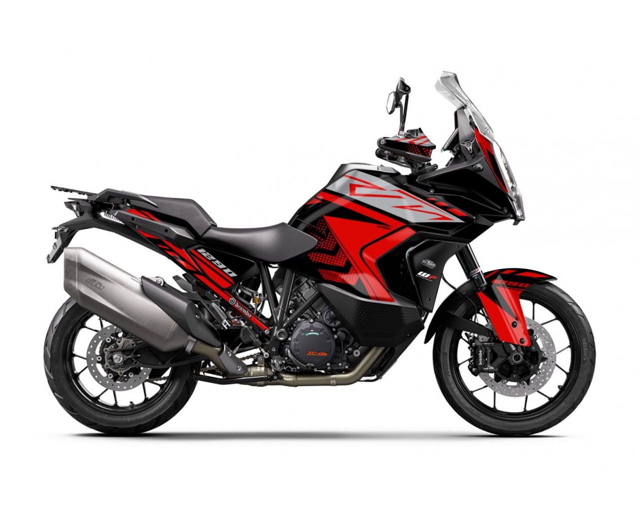 KTM 1290 SUPER ADVENTURE S 2021-2023 GRAPHIC SET / DECAL KIT