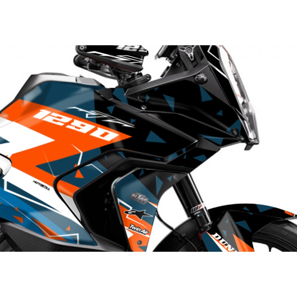 KTM 1290 SUPER ADVENTURE S 2021-2023 GRAPHIC SET / DECAL KIT