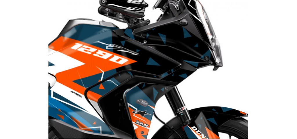 KTM 1290 SUPER ADVENTURE S 2021-2023 GRAPHIC SET / DECAL KIT