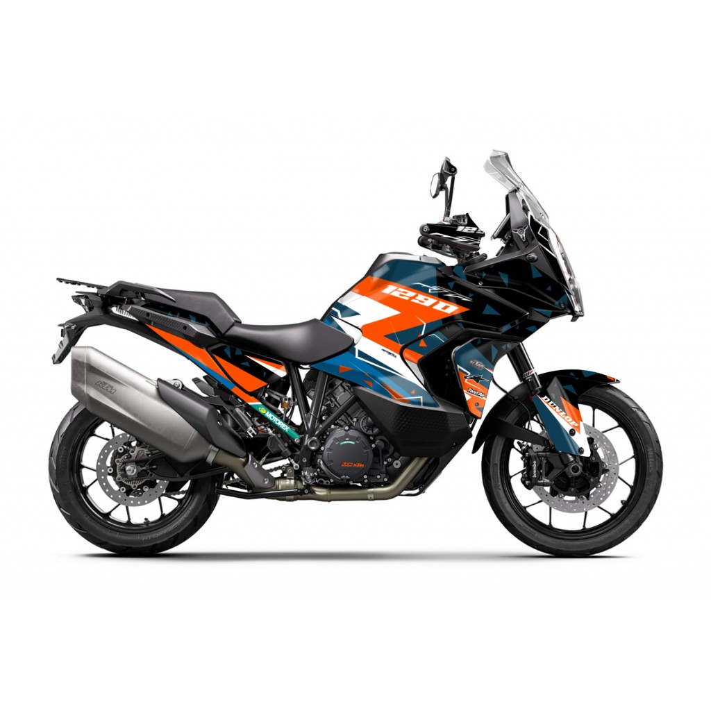 KTM 1290 SUPER ADVENTURE S 2021-2023 GRAPHIC SET / DECAL KIT