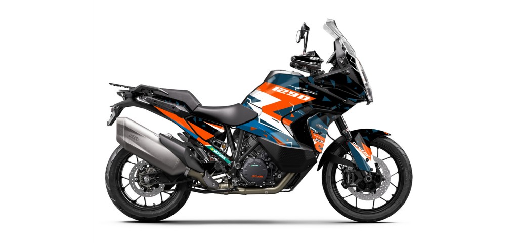KTM 1290 SUPER ADVENTURE S 2021-2023 GRAPHIC SET / DECAL KIT
