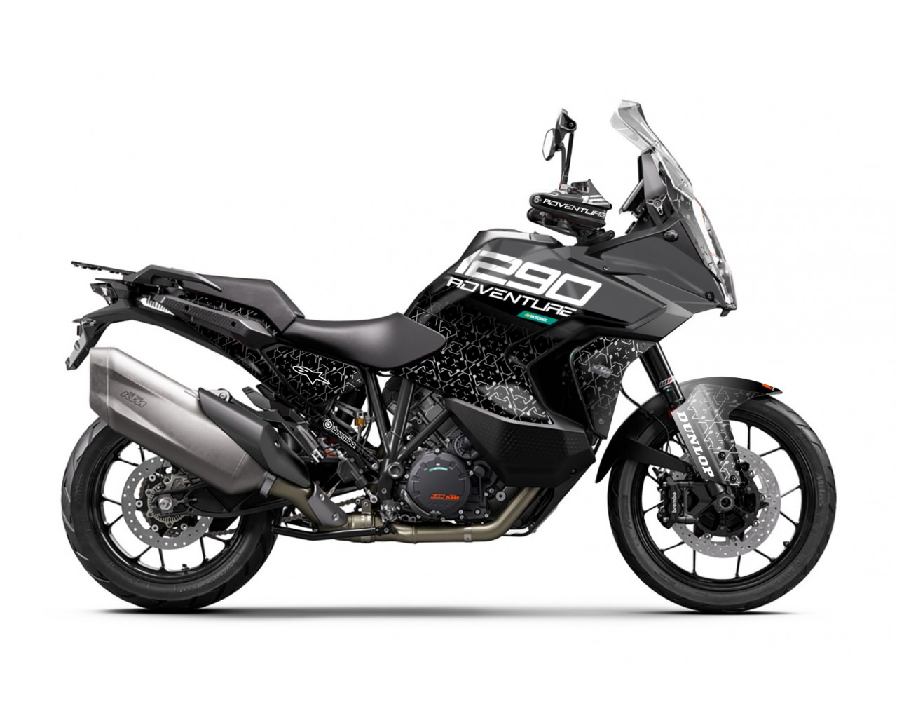 KTM 1290 SUPER ADVENTURE S 2021-2023 GRAPHIC SET / DECAL KIT