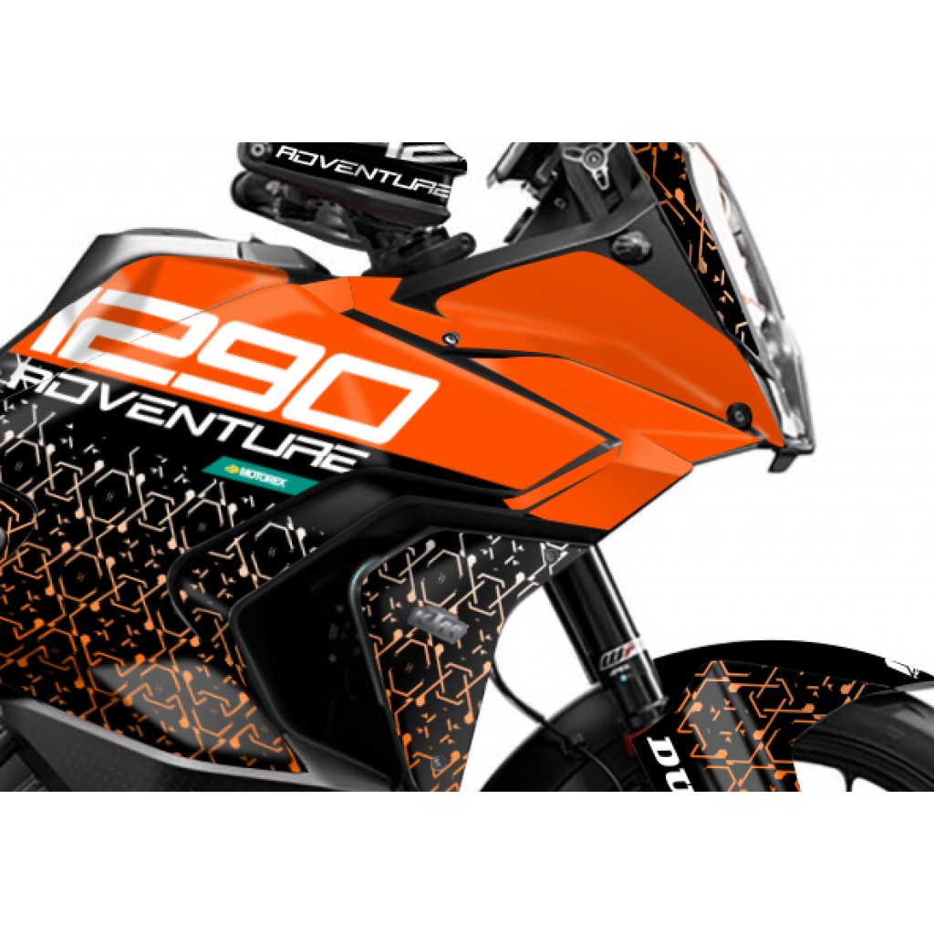 KTM 1290 SUPER ADVENTURE S 2021-2023 GRAPHIC SET / DECAL KIT
