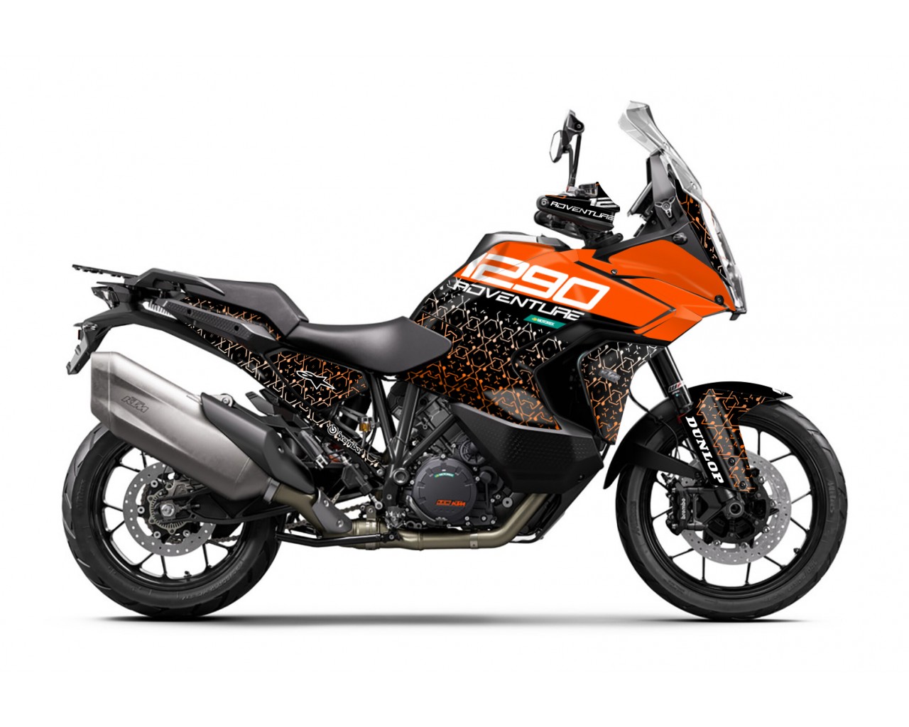 KTM 1290 SUPER ADVENTURE S 2021-2023 GRAPHIC SET / DECAL KIT