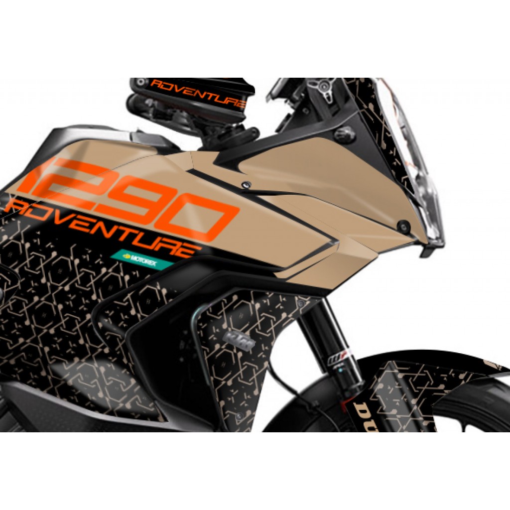 KTM 1290 SUPER ADVENTURE S 2021-2023 GRAPHIC SET / DECAL KIT