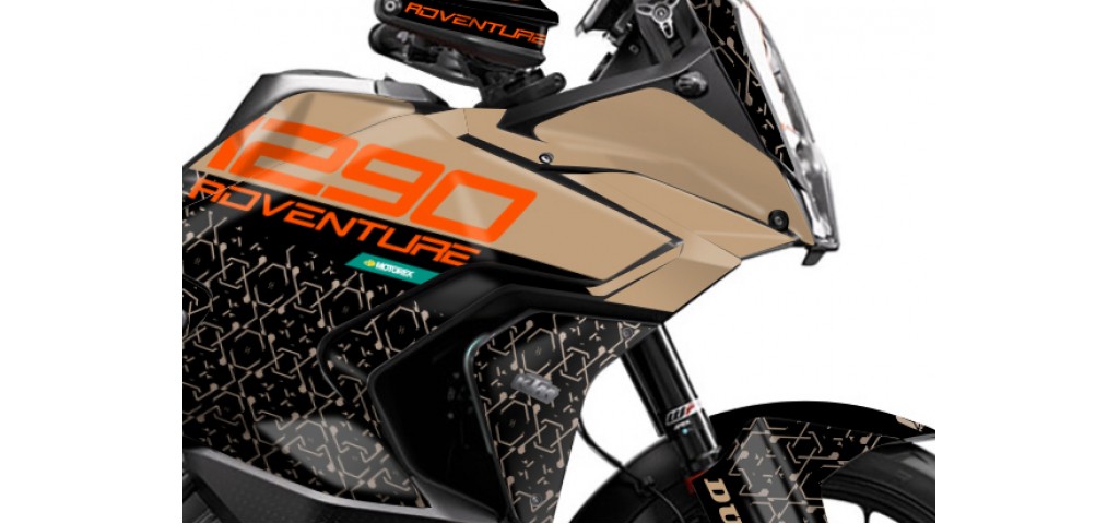 KTM 1290 SUPER ADVENTURE S 2021-2023 GRAPHIC SET / DECAL KIT