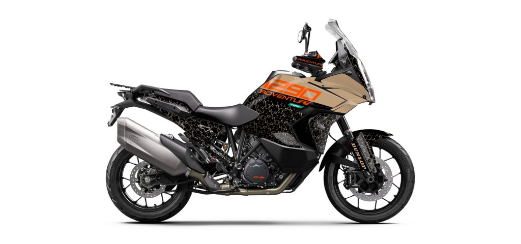 KTM 1290 SUPER ADVENTURE S 2021-2023 GRAPHIC SET / DECAL KIT