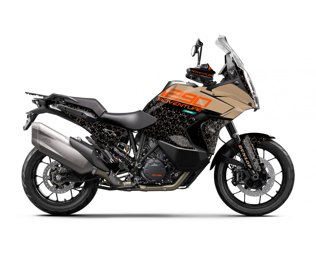 KTM 1290 SUPER ADVENTURE S 2021-2023 GRAPHIC SET / DECAL KIT