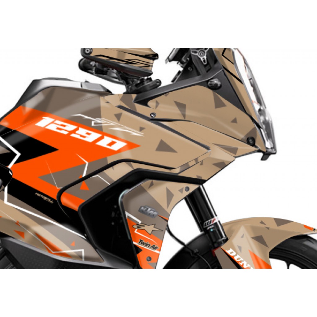KTM 1290 SUPER ADVENTURE S 2021-2023 GRAPHIC SET / DECAL KIT