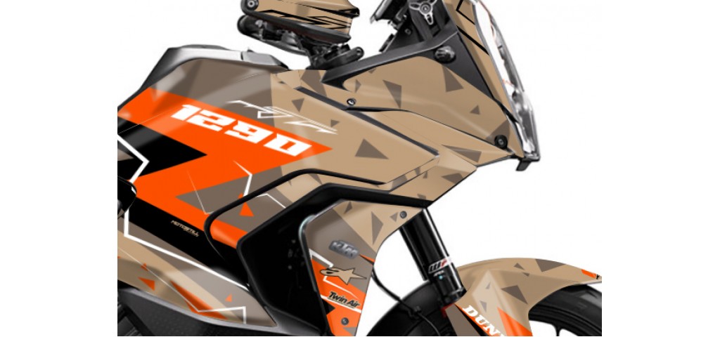 KTM 1290 SUPER ADVENTURE S 2021-2023 GRAPHIC SET / DECAL KIT