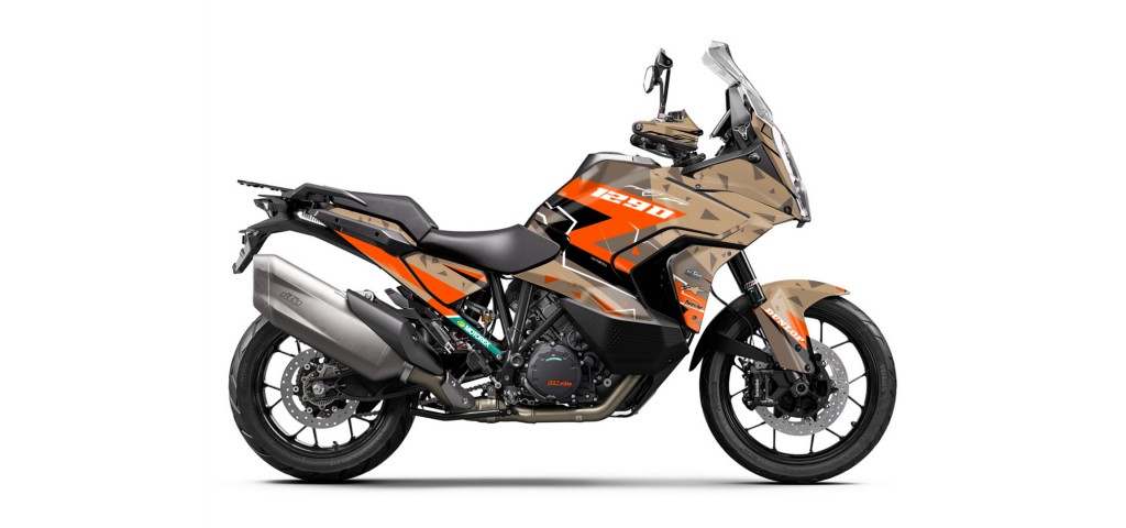 KTM 1290 SUPER ADVENTURE S 2021-2023 GRAPHIC SET / DECAL KIT