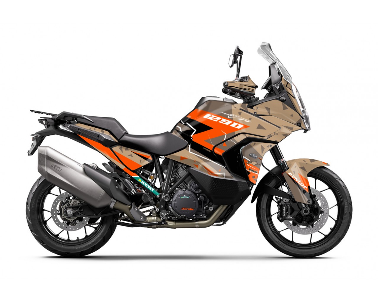 KTM 1290 SUPER ADVENTURE S 2021-2023 GRAPHIC SET / DECAL KIT
