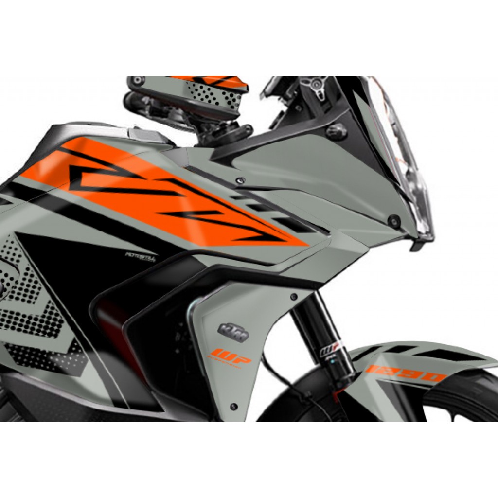 KTM 1290 SUPER ADVENTURE S 2021-2023 GRAPHIC SET / DECAL KIT
