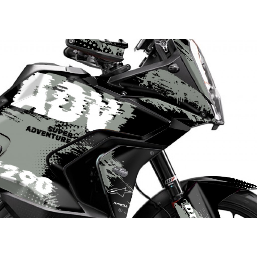 KTM 1290 SUPER ADVENTURE S 2021-2023 GRAPHIC SET / DECAL KIT
