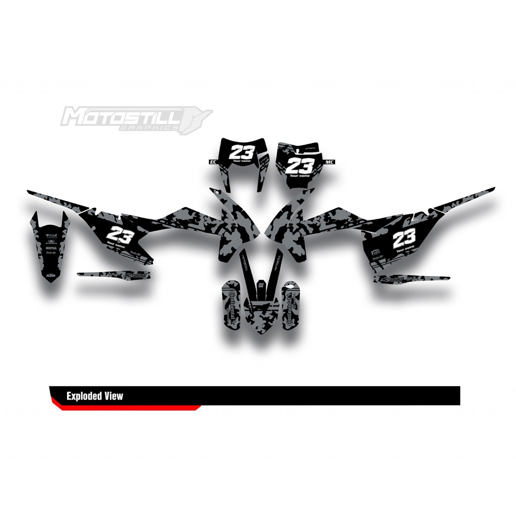 KTM  EXC / XC / SX / SM GRAPHIC STICKER KIT