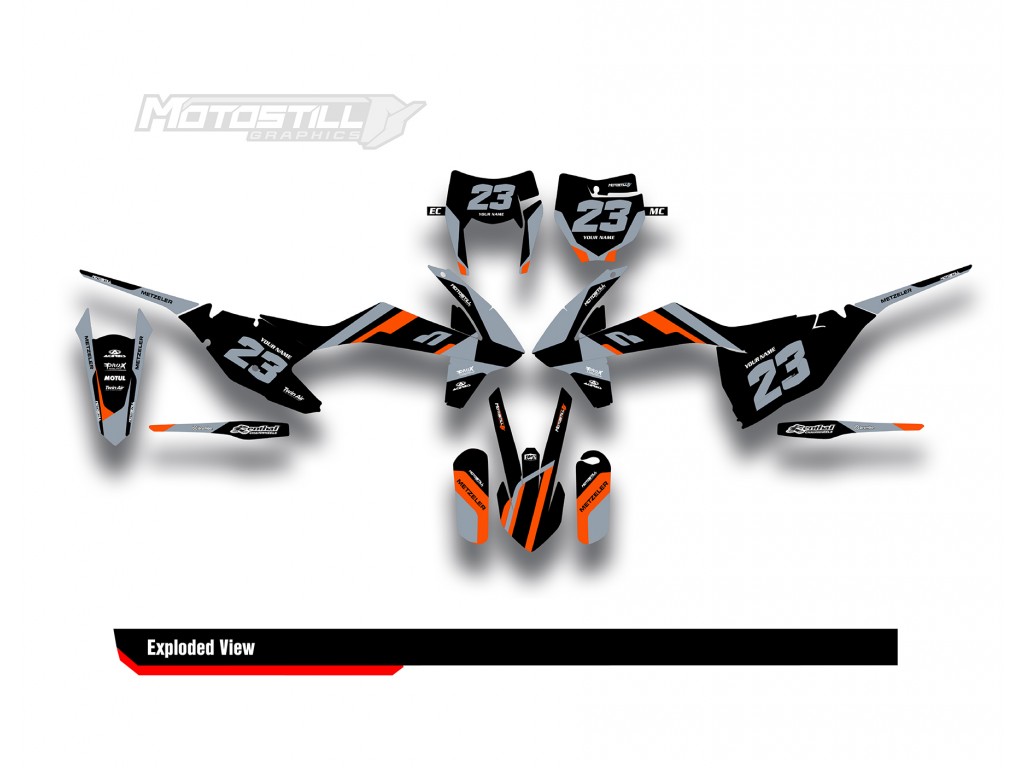 KTM EXC-XC-SX / 2009-2022 GRAPHIC STICKER SET DECAL KIT 