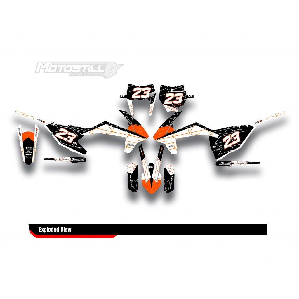 KTM  EXC / XC / SX / SM GRAPHIC STICKER KIT