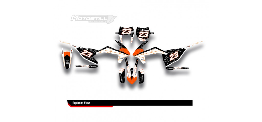 KTM  EXC / XC / SX / SM GRAPHIC STICKER KIT