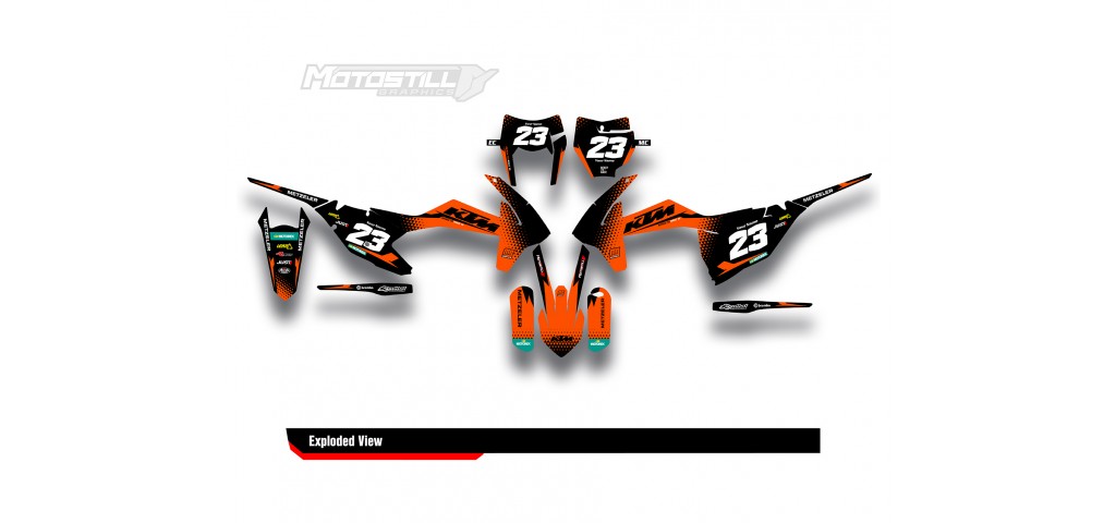KTM  EXC / XC / SX / SM GRAPHIC STICKER KIT