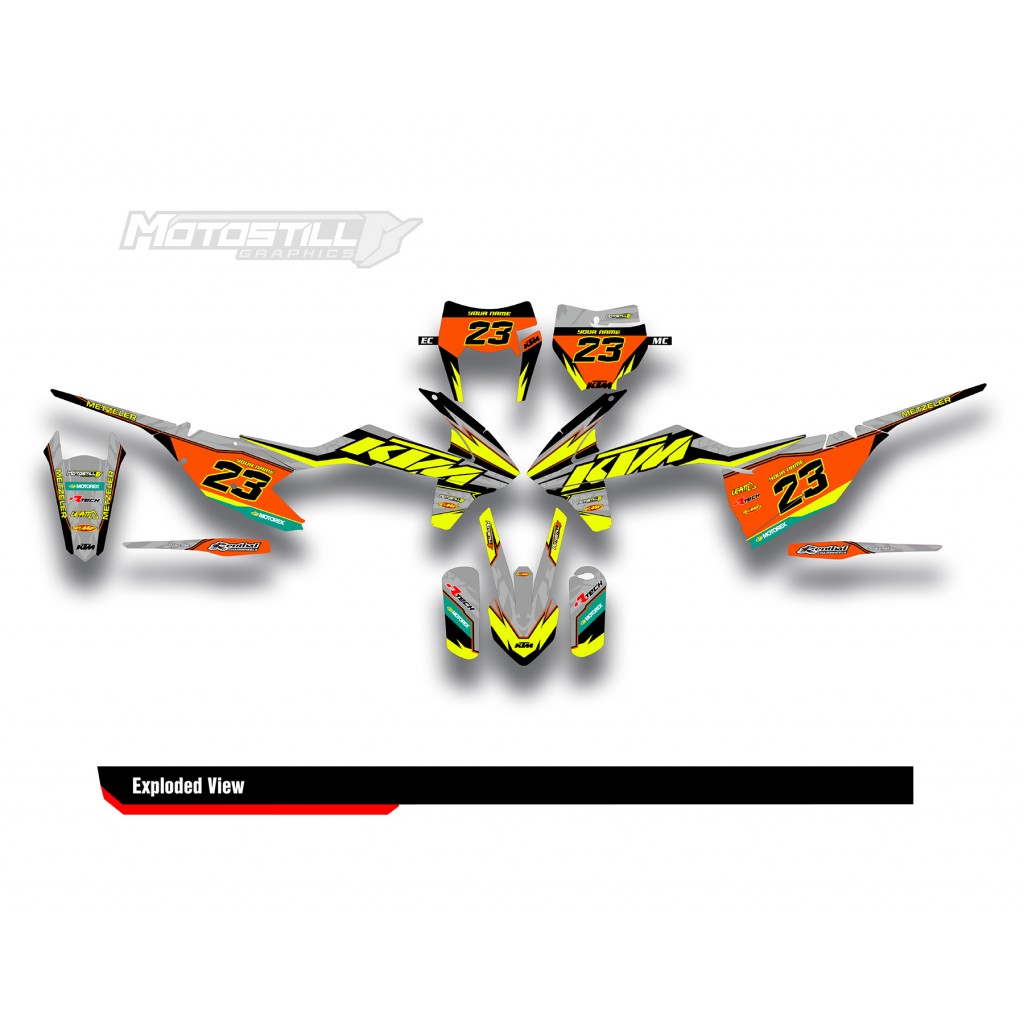 KTM  EXC / XC / SX / SM GRAPHIC STICKER KIT