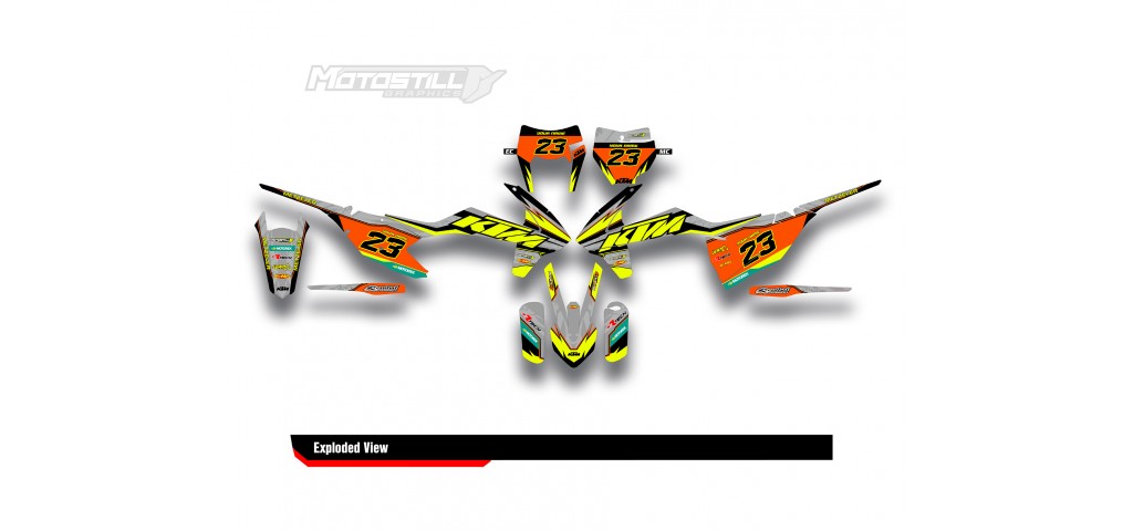 KTM  EXC / XC / SX / SM GRAPHIC STICKER KIT