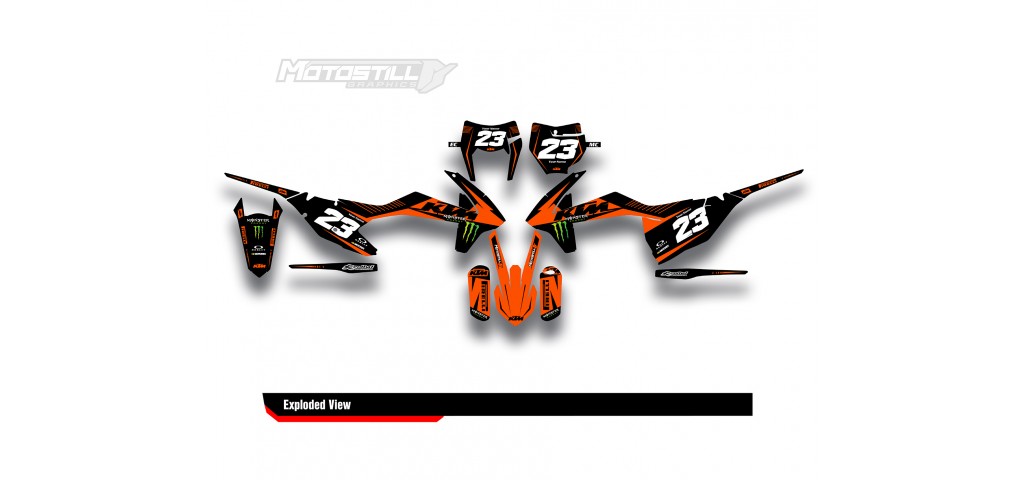 KTM  EXC / XC / SX / SM GRAPHIC STICKER KIT