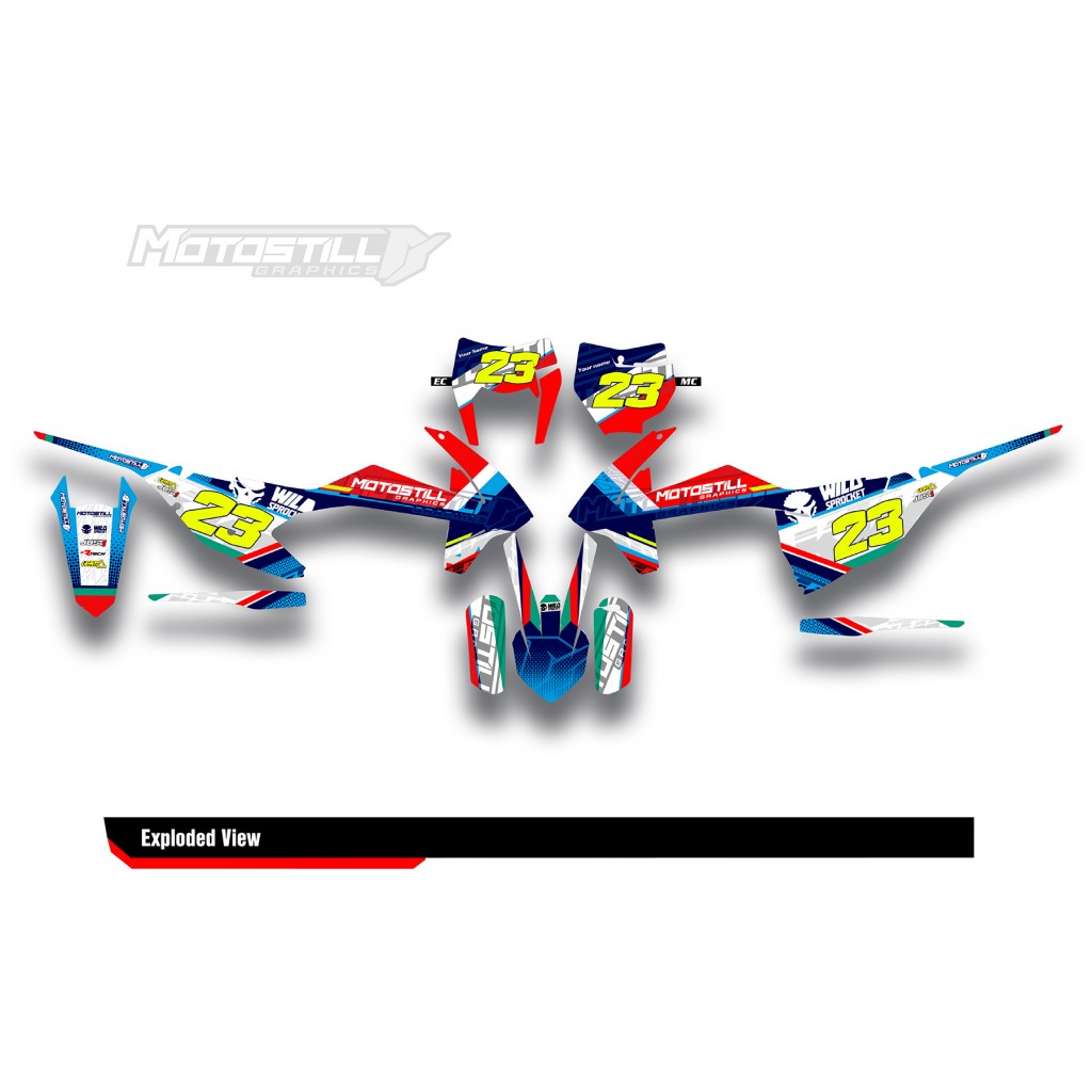 KTM  EXC / XC / SX / SM GRAPHIC STICKER KIT